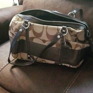 Coach over the shoulder bag